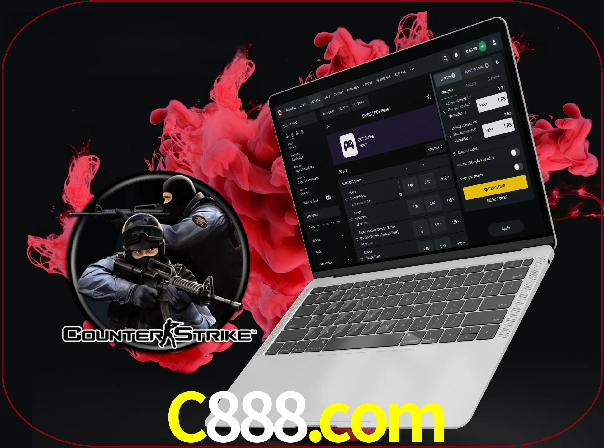 Um grande número de jogos irá agradar aos fãs deste jogo de tiro no sítio Web e na aplicação da empresa c888.