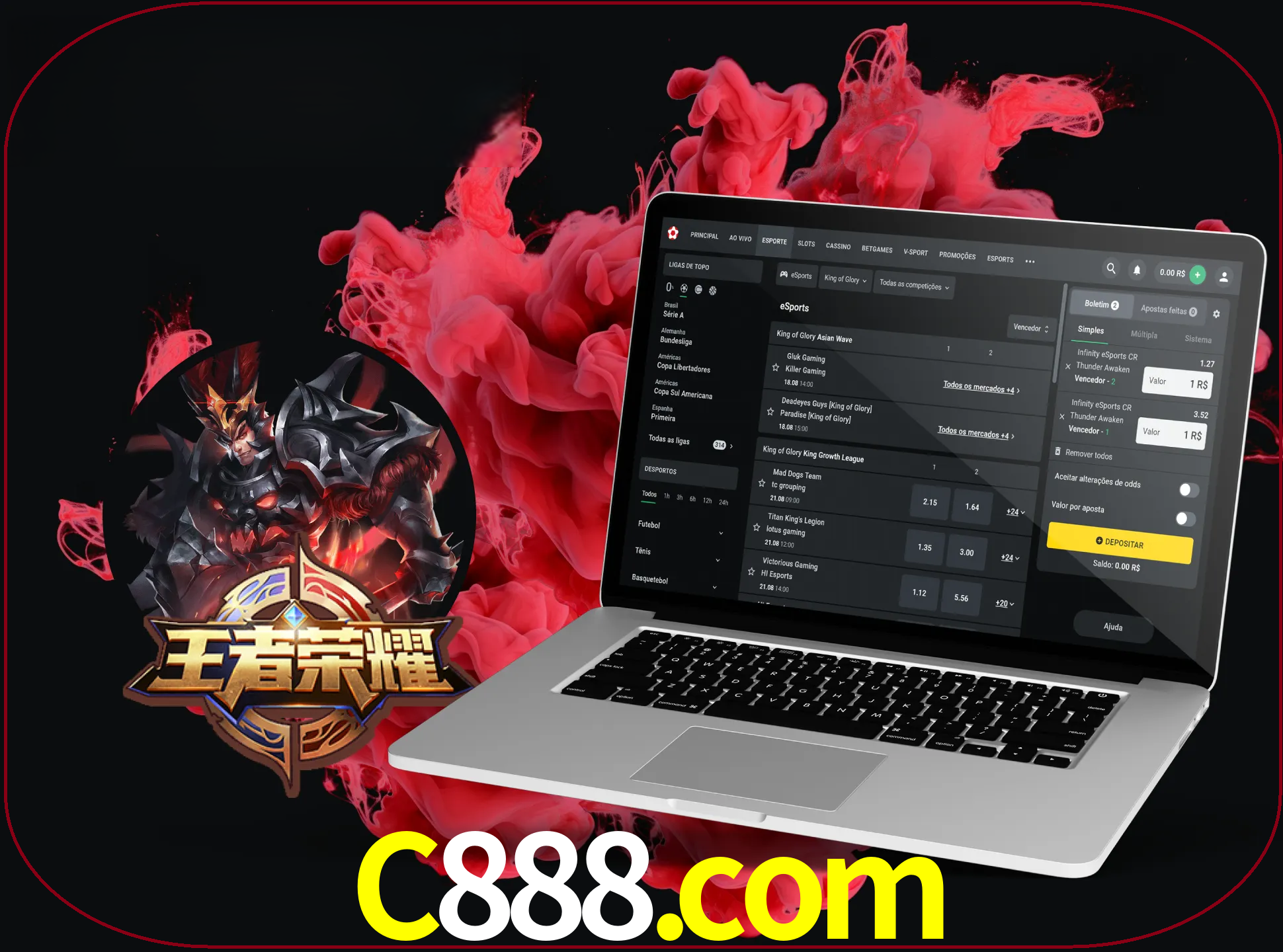 Um jogo global que conquistou os corações dos utilizadores de todo o mundo e que foi desenvolvido na China está disponível no c888.