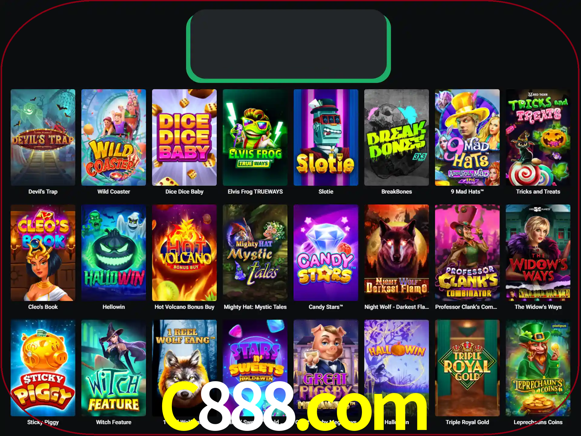 Procure por seus amados jogos de slot.