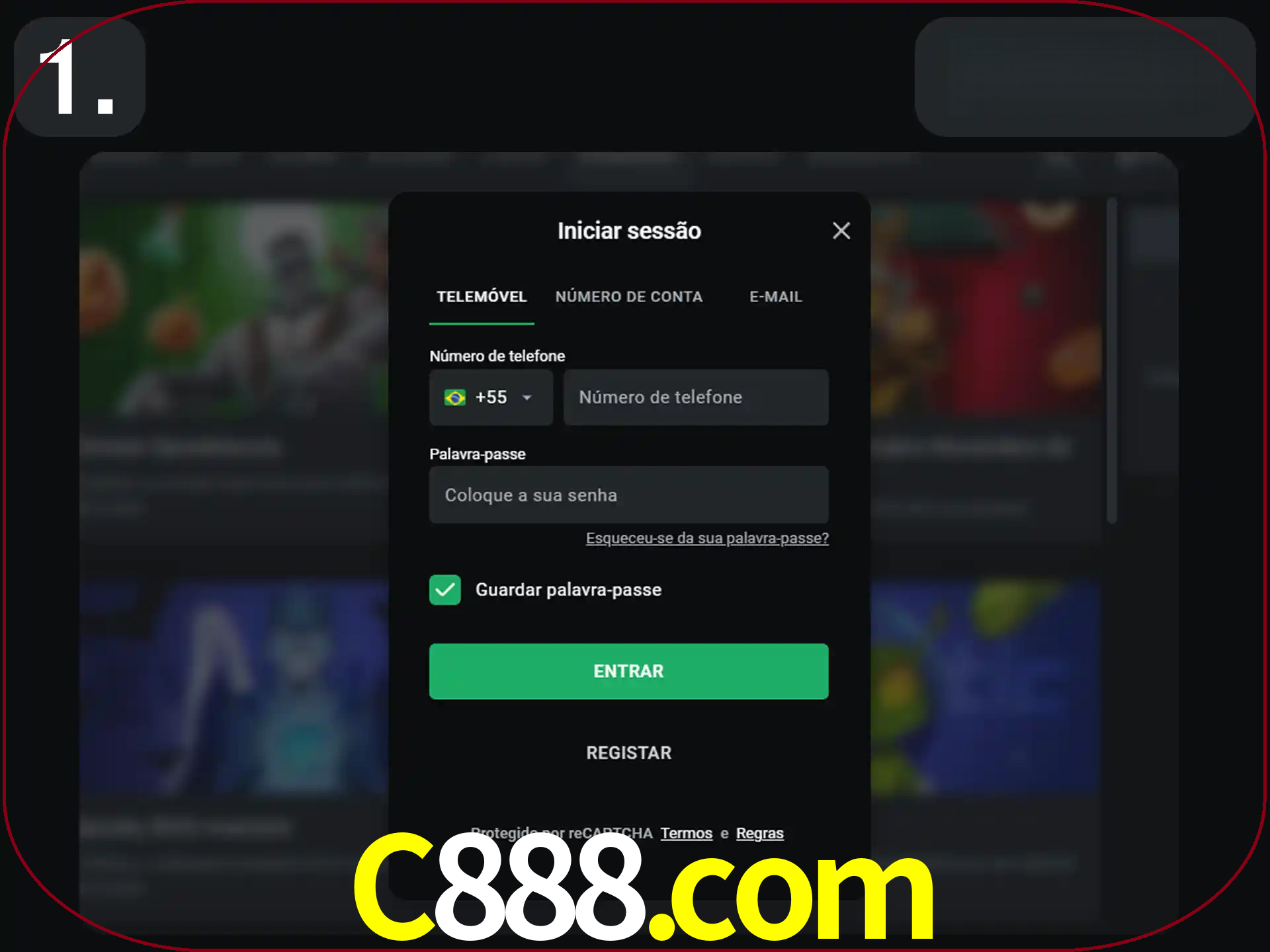 Acesse o site.